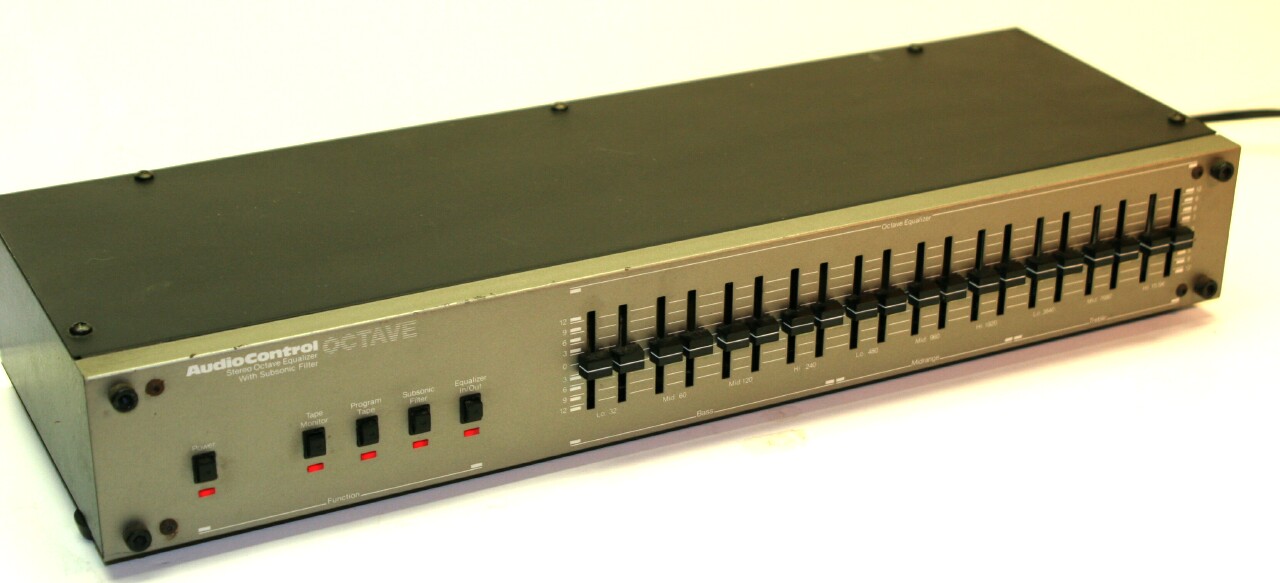Audio Control Stereo Graphic Equalizer "The Octave"