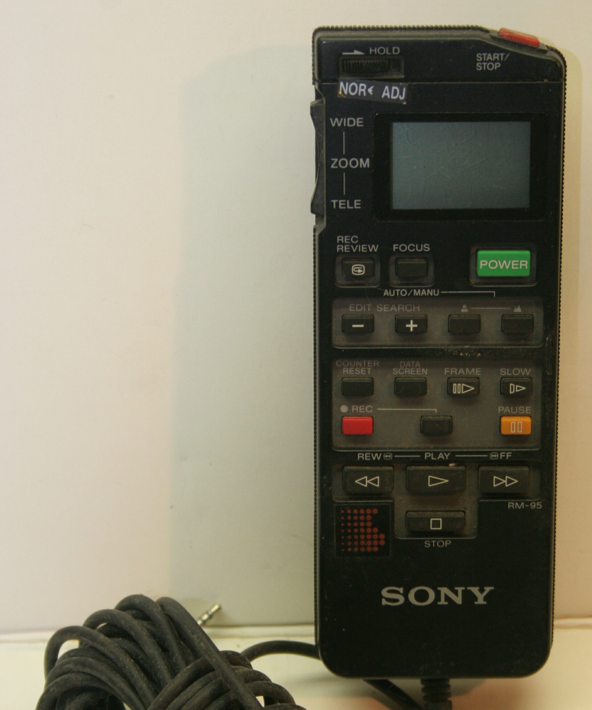 Sony RM95 Wired Remote Commander; Used for Servicing Sony Camcorders eBay