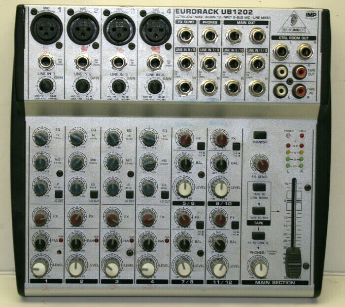 Behringer Eurorack UB1202 Mixer eBay