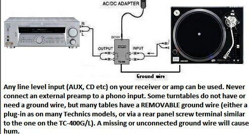 TC-400 hookup diagram